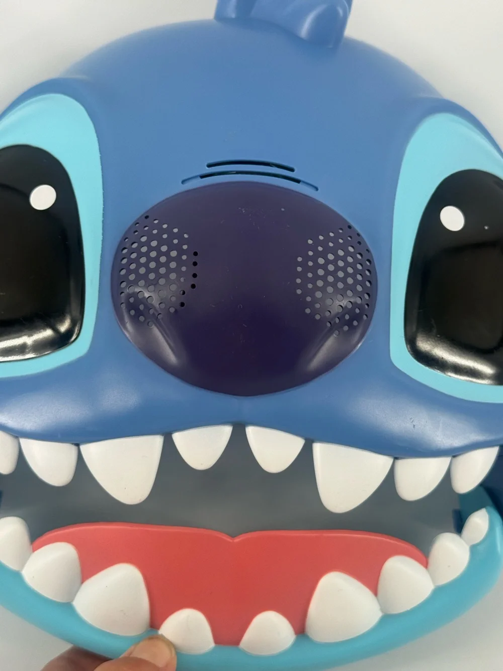 Disney Stitch Talking Mask with 25+ Sounds Phrases Interactive Character Costume